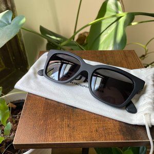 RetroSuperFuture América Black / Matte Sunglasses